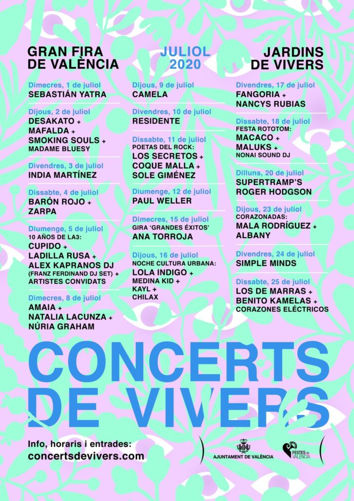 Concerts de Vivers 2022